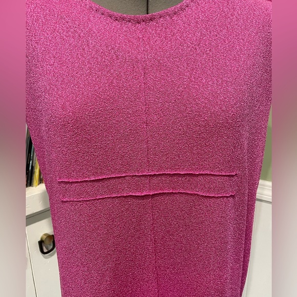 Vintage Knit Pink Shift Dress - Picture 5 of 6